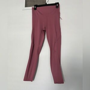 NWOT Pink All In Motion Athletic Leggings with zipper pockets
